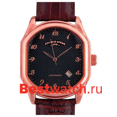 Часы Russian Time Мужские механические часы 8215-4739757